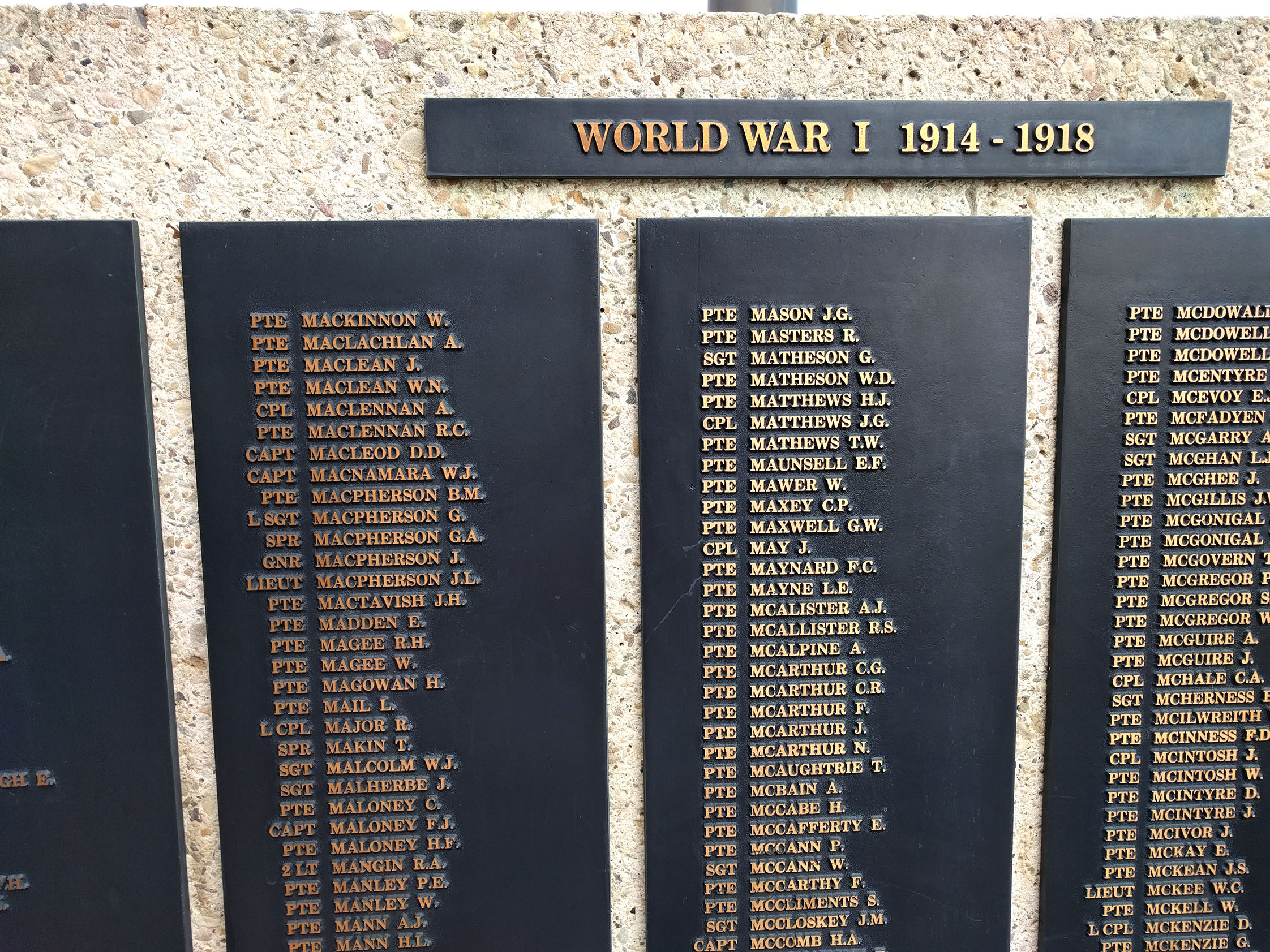 Photo of photos/Roderick Charles MacLennan WW1 dth memorial Edmonton